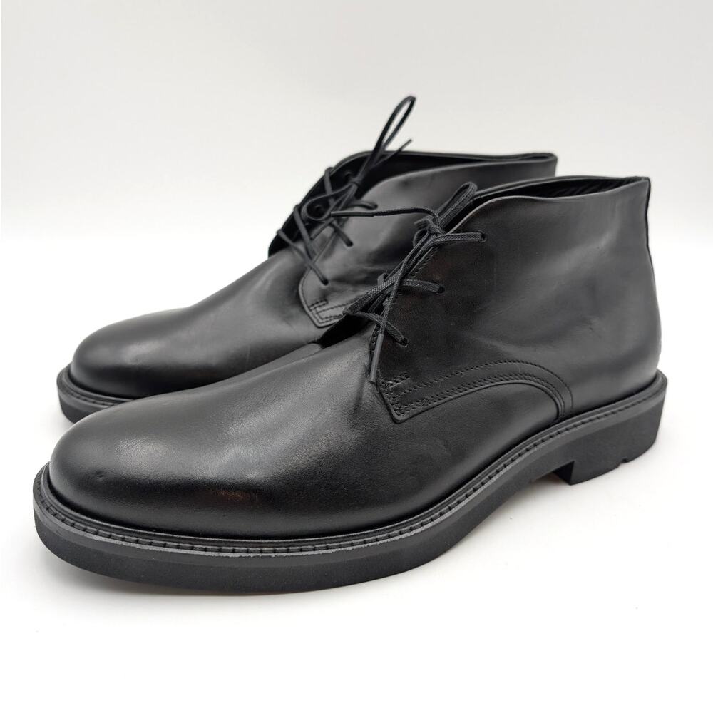 ECCO Metropole London Waterproof Chukka Boots Men's Black Size US10-10.5 EU44